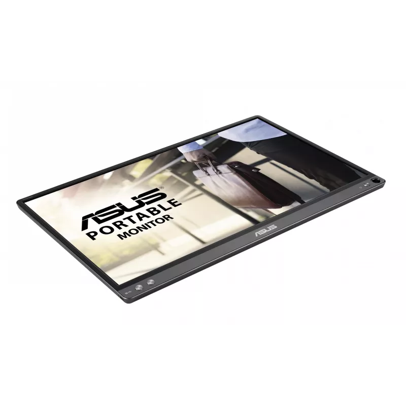 ASUS ZenScreen MB16ACE monitors 39,6 cm (15,6 collu) 1920 x 1080 pikseļi Full HD LED Pelēks