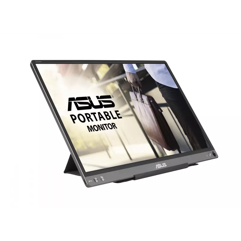 ASUS ZenScreen MB16ACE monitors 39,6 cm (15,6 collu) 1920 x 1080 pikseļi Full HD LED Pelēks