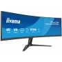 iiyama G-MASTER 45 inch LCD izliekts biznesa UWQHD dators monitors 113 cm (44.5 inch) 5120 x 1440 pikseļi Dual QHD LED Melns