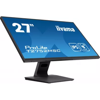 iiyama ProLite T2752MSC-B1 27 collu monitors ar skārienjutīgu ekrānu, Full HD, melns