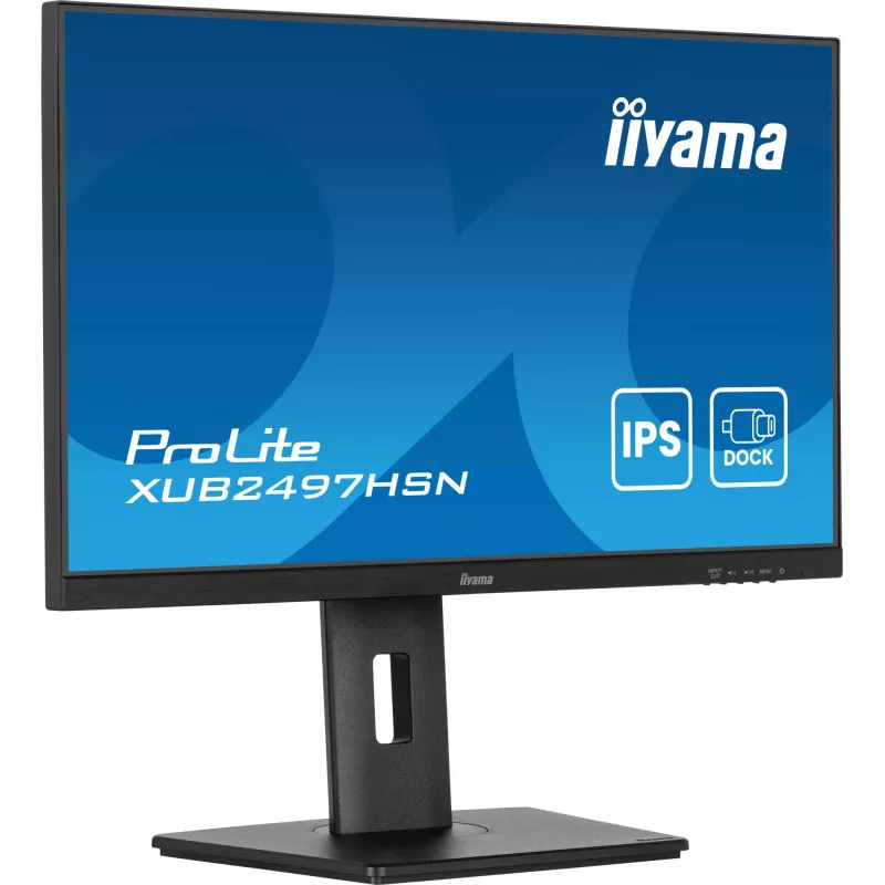iiyama ProLite XUB2497HSN-B2 monitors 60.5 cm (23.8 collas) Full HD LED melns