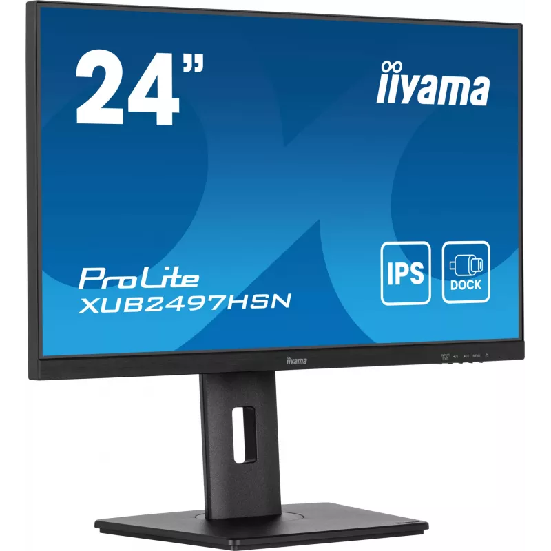 iiyama ProLite XUB2497HSN-B2 monitors 60.5 cm (23.8 collas) Full HD LED melns