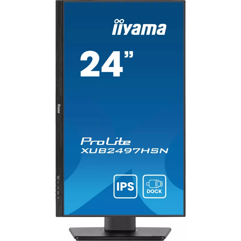 iiyama ProLite XUB2497HSN-B2 monitors 60.5 cm (23.8 collas) Full HD LED melns