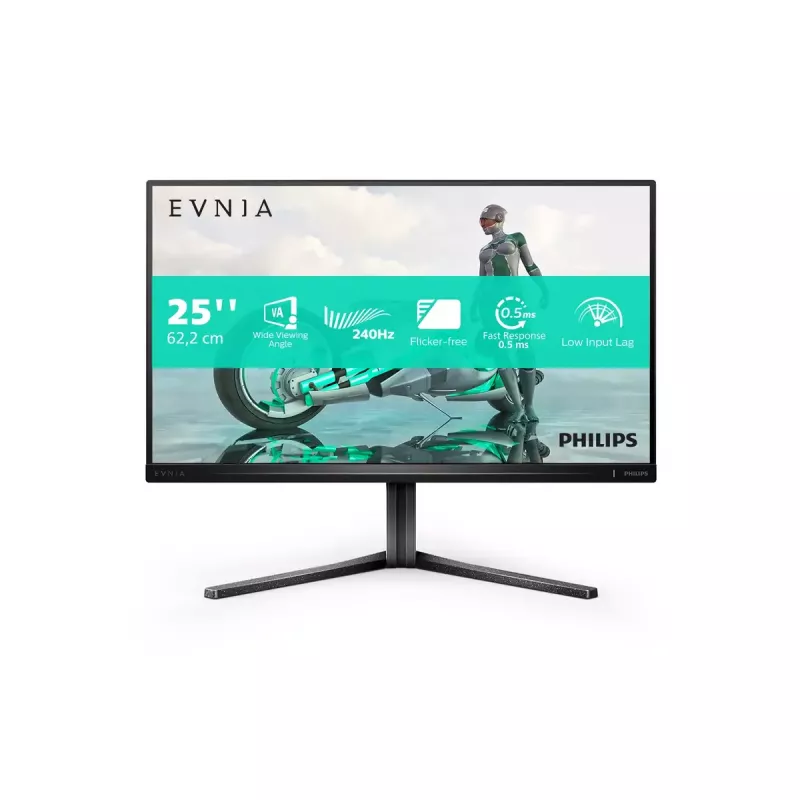 Philips Evnia 25M2N3200W/00 dators monitors 62.2 cm (24.5 colli) 1920 x 1080 pikseļi Full HD LCD pelēks