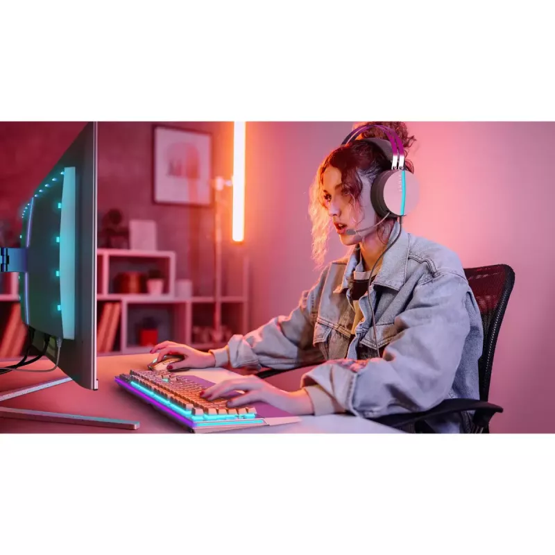 Philips Evnia 8000 32M2N8900/00 dators monitors 80 cm (31,5 collu) 3840 x 2160 pikseļi 4K Ultra HD QD-OLED Balts