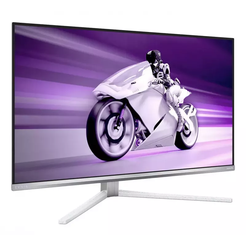 Philips Evnia 8000 32M2N8900/00 dators monitors 80 cm (31,5 collu) 3840 x 2160 pikseļi 4K Ultra HD QD-OLED Balts