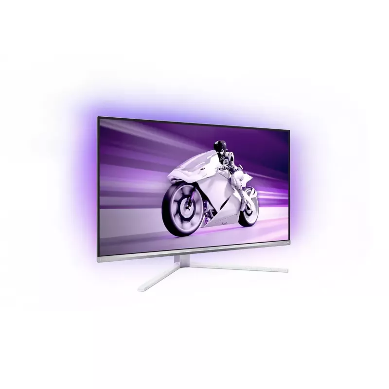 Philips Evnia 8000 32M2N8900/00 dators monitors 80 cm (31,5 collu) 3840 x 2160 pikseļi 4K Ultra HD QD-OLED Balts