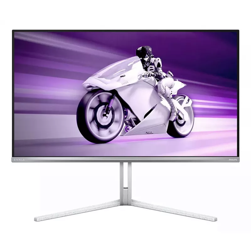 Philips Evnia 8000 32M2N8900/00 dators monitors 80 cm (31,5 collu) 3840 x 2160 pikseļi 4K Ultra HD QD-OLED Balts