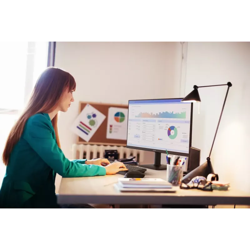 Monitors Philips 1000 sērija 24E2N1110/00 23.8 collu (60.5 cm) Full HD IPS 1920×1080 120 Hz 4 ms Melns