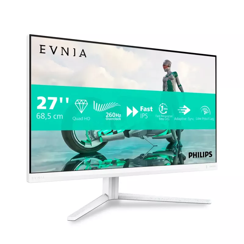 Philips Evnia 27M2N3501PA/00 27 collu Fast IPS monitors, 2560x1440, 260Hz, balts