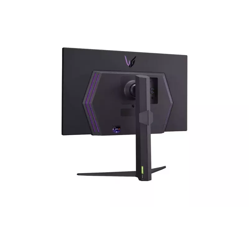 LG 27GR93U-B 27 collu 4K Ultra HD IPS monitors 3840 x 2160, 1 ms, 400 cd/m², VESA, USB centrmezgls