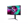LG 27GR93U-B 27 collu 4K Ultra HD IPS monitors 3840 x 2160, 1 ms, 400 cd/m², VESA, USB centrmezgls
