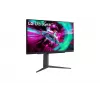 LG 27GR93U-B 27 collu 4K Ultra HD IPS monitors 3840 x 2160, 1 ms, 400 cd/m², VESA, USB centrmezgls
