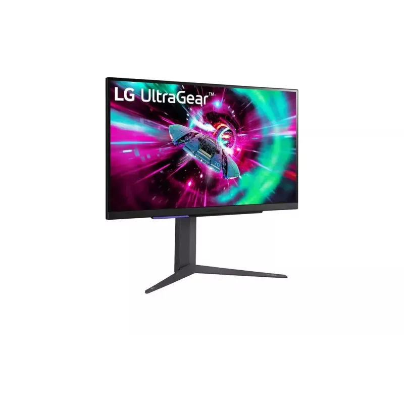 LG 27GR93U-B 27 collu 4K Ultra HD IPS monitors 3840 x 2160, 1 ms, 400 cd/m², VESA, USB centrmezgls