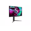 LG 27GR93U-B 27 collu 4K Ultra HD IPS monitors 3840 x 2160, 1 ms, 400 cd/m², VESA, USB centrmezgls