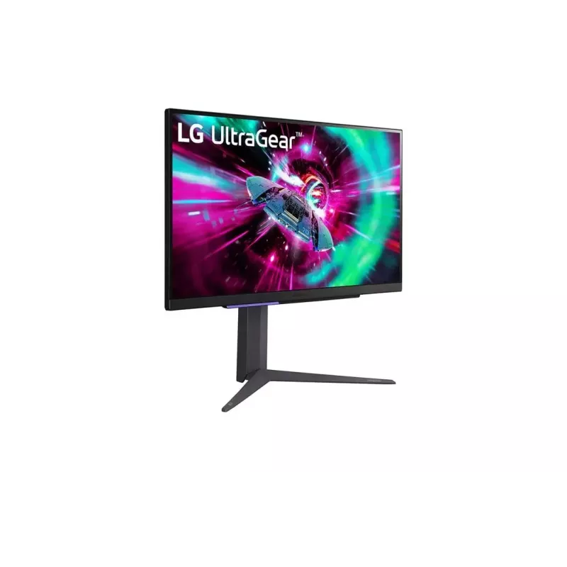 LG 27GR93U-B 27 collu 4K Ultra HD IPS monitors 3840 x 2160, 1 ms, 400 cd/m², VESA, USB centrmezgls