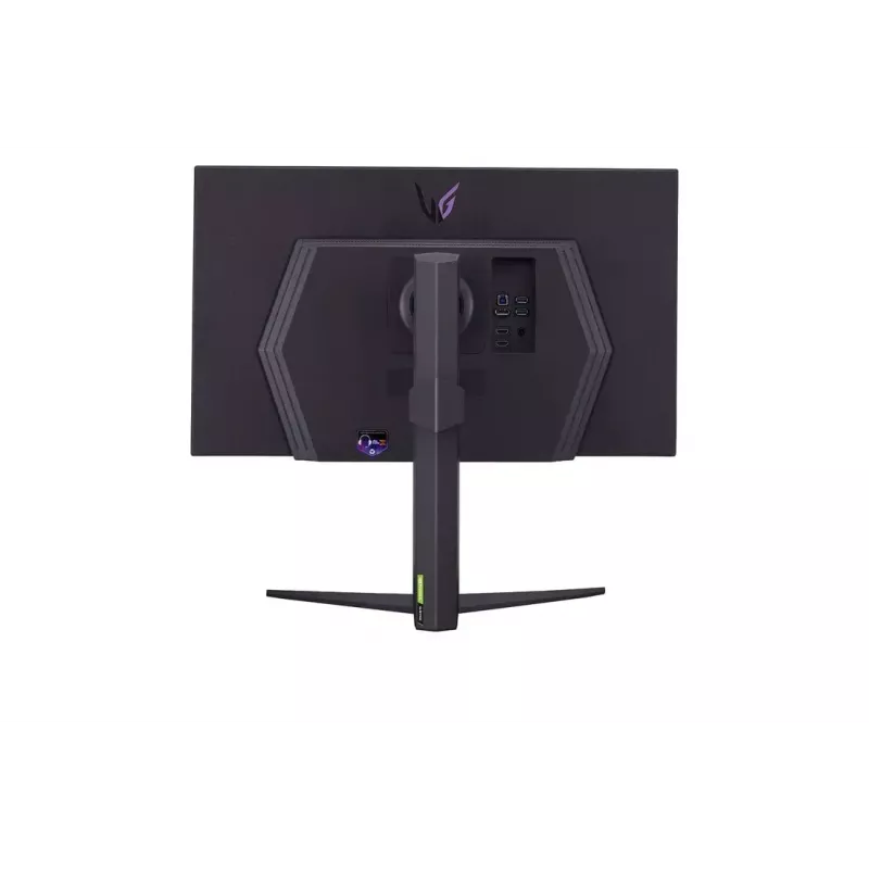 LG 27GR93U-B 27 collu 4K Ultra HD IPS monitors 3840 x 2160, 1 ms, 400 cd/m², VESA, USB centrmezgls