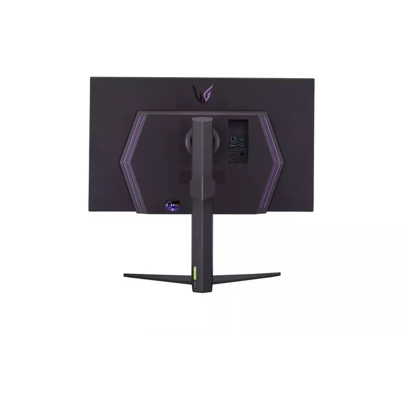 LG 27GR93U-B 27 collu 4K Ultra HD IPS monitors 3840 x 2160, 1 ms, 400 cd/m², VESA, USB centrmezgls