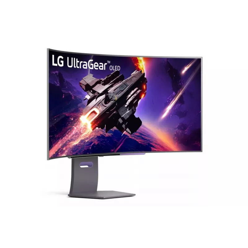 LG 45GS95QE-B monitors 114.3 cm (45 inch) 3440 x 1440 pikseļi Wide Quad HD OLED Melns
