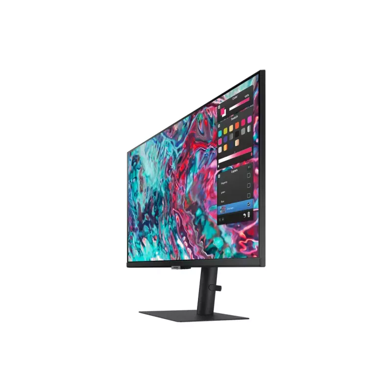 Samsung S80TB 27 collu 4K Ultra HD LED monitors, melns
