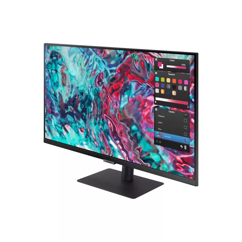 Samsung S80TB 27 collu 4K Ultra HD LED monitors, melns