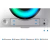 Samsung G93SC datora monitors 124.5 cm (49 colli) 5120 x 1440 pikseļi Dual QHD OLED Sudrabs