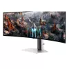 Samsung G93SC datora monitors 124.5 cm (49 colli) 5120 x 1440 pikseļi Dual QHD OLED Sudrabs