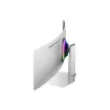Samsung G93SC datora monitors 124.5 cm (49 colli) 5120 x 1440 pikseļi Dual QHD OLED Sudrabs