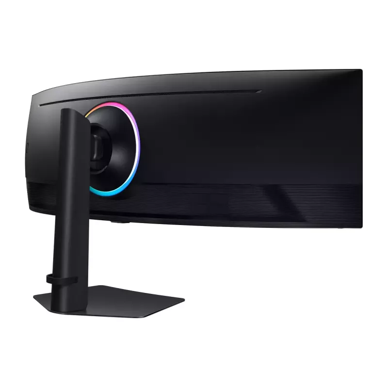 Samsung G95C monitors 124.5 cm (49 colli) 5120 x 1440 pikseļi Dual QHD LED melns