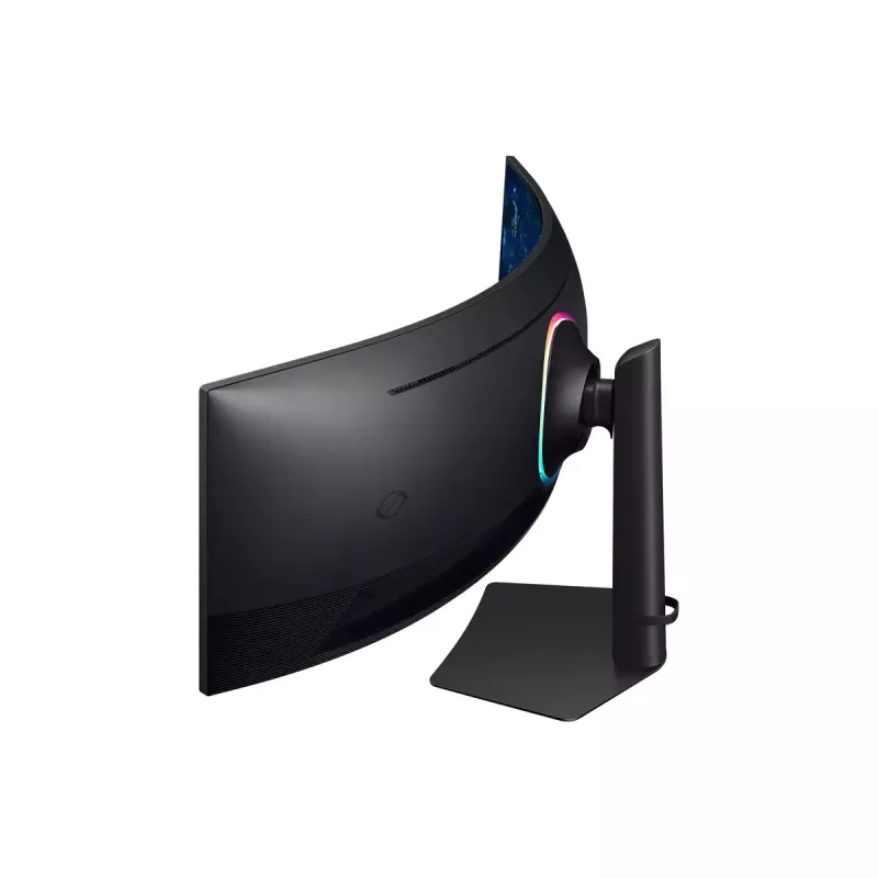 Samsung G95C monitors 124.5 cm (49 colli) 5120 x 1440 pikseļi Dual QHD LED melns