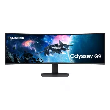 Samsung G95C monitors 124.5 cm (49 colli) 5120 x 1440 pikseļi Dual QHD LED melns