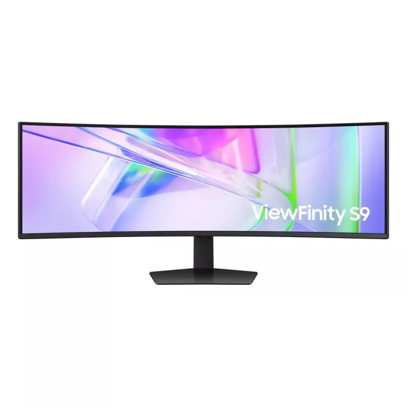Samsung S95UC monitors 124.5 cm (49 colli) 5120 x 1440 pikseļi DQHD LCD Melns
