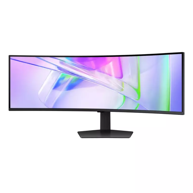 Samsung S95UC monitors 124.5 cm (49 colli) 5120 x 1440 pikseļi DQHD LCD Melns