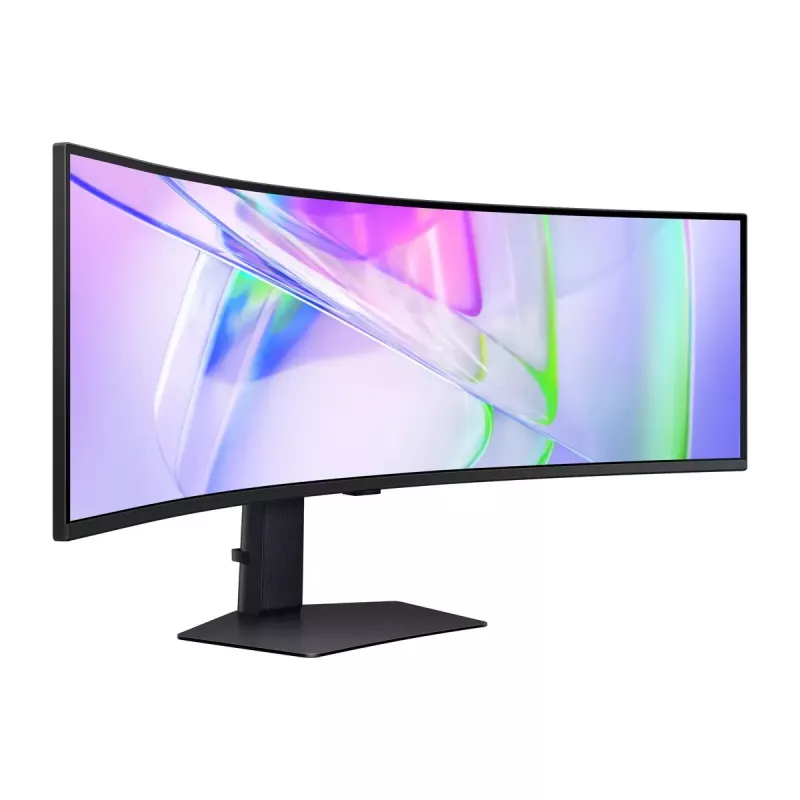 Samsung S95UC monitors 124.5 cm (49 colli) 5120 x 1440 pikseļi DQHD LCD Melns