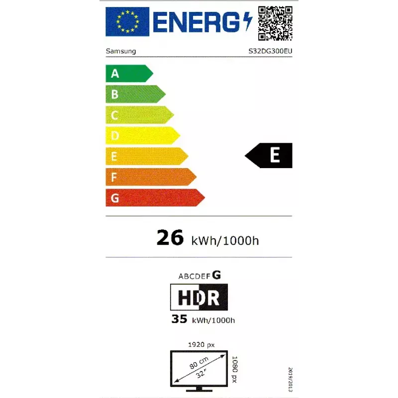 Samsung S32DG300EU datora monitors 81,3 cm (32 colli) 1920 x 1080 pikseļi Full HD LCD Melns