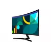 Samsung 27 inch S36GD Full HD (1920×1080) izliekts monitors, VA LCD, 100 Hz, 4 ms, 1800R, HDMI & VGA, VESA 75x75, Melns