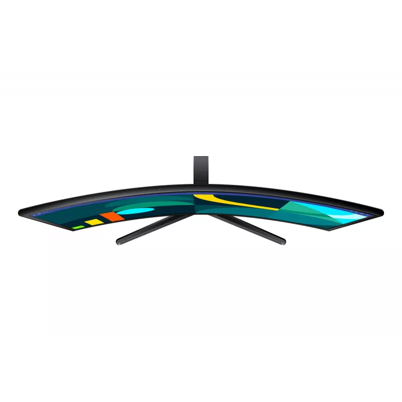 Samsung 27 inch S36GD Full HD (1920×1080) izliekts monitors, VA LCD, 100 Hz, 4 ms, 1800R, HDMI & VGA, VESA 75x75, Melns