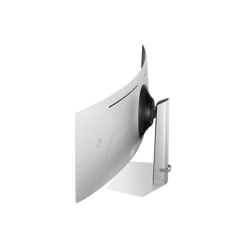 49 collu izliekts OLED monitors Samsung S49DG910SU — Dual QHD 5120×1440, 32:9, 0,03 ms, 2×USB-C, VESA, augstuma regulējams