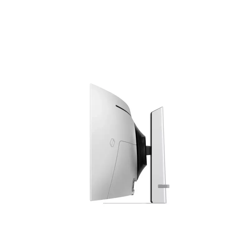 49 collu izliekts OLED monitors Samsung S49DG910SU — Dual QHD 5120×1440, 32:9, 0,03 ms, 2×USB-C, VESA, augstuma regulējams