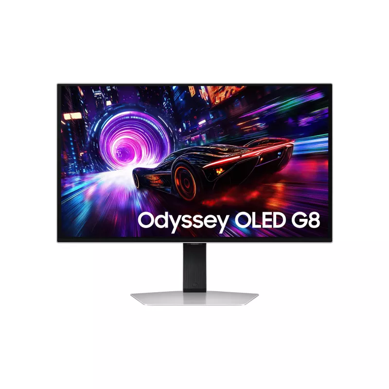 Samsung S32FG810SU 32 collu OLED monitors, 4K UHD, 0,03 ms, regulējams augstums, sudrabs