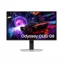 Samsung G81SF dators monitors 68.6 cm (27 collas) 3840 x 2160 pikseļi 4K Ultra HD OLED Sudrabs