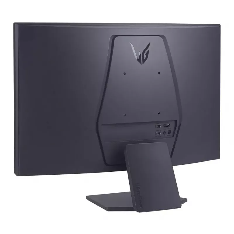 27 collu izliekts spēļu monitors LG 27GS60QC-B — 27 collu VA QHD 2560x1440, 180 Hz, 1 ms, HDR10, FreeSync, 1000R