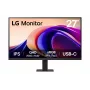 LG 27U631A-B 27 collu IPS QHD monitors, 2560x1440, 100 Hz, 5 ms, HDR10, USB-C PD 15W, VESA