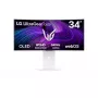 LG 34GX90SA-W dators monitors 86,4 cm (34 colli) 3440 x 1440 pikseļi Wide Quad HD OLED Balts