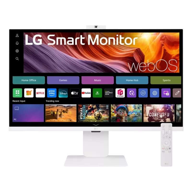LG 32U850SA-W datora monitors 80 cm (31.5 collu) 3840 x 2160 pikseļi 4K Ultra HD LED balts