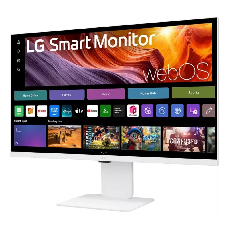 LG 32U850SA-W datora monitors 80 cm (31.5 collu) 3840 x 2160 pikseļi 4K Ultra HD LED balts