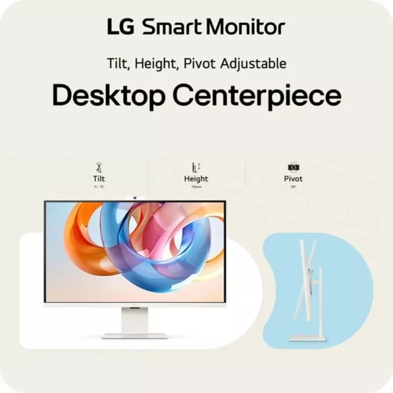 LG 32U850SA-W datora monitors 80 cm (31.5 collu) 3840 x 2160 pikseļi 4K Ultra HD LED balts