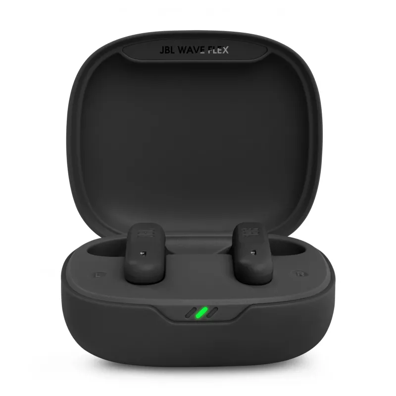 JBL Wave Flex 2 Bezvadu Iekšauss Austiņas Zvaniem/Mūzikai USB Type-C Melnas