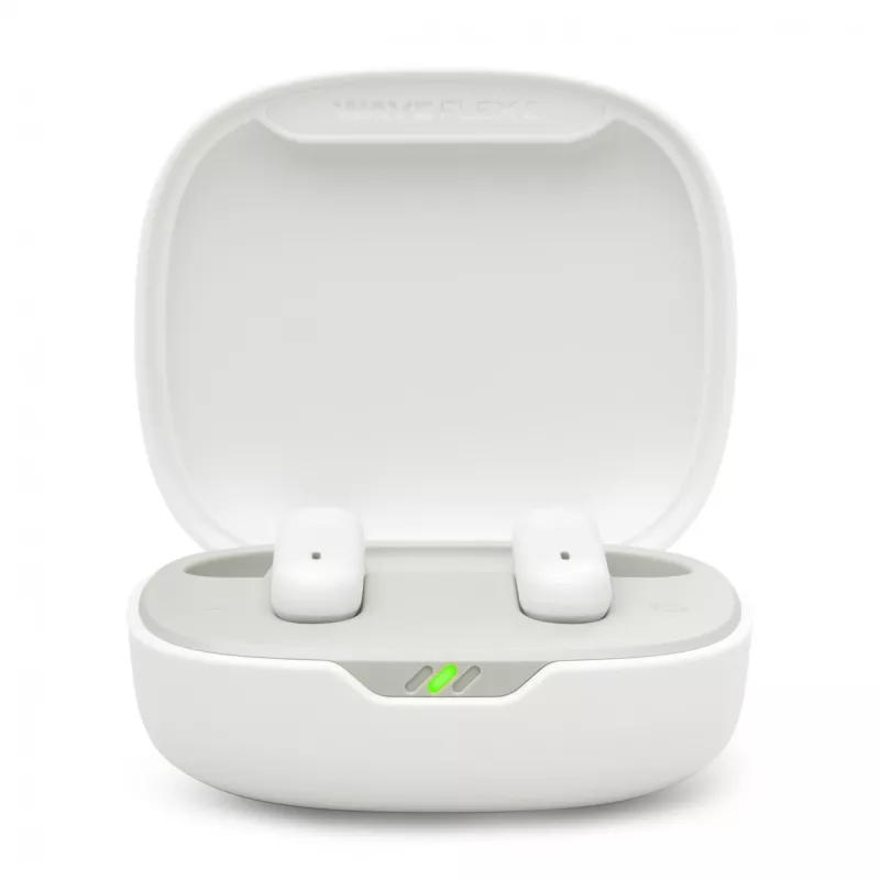 JBL Wave Flex 2 Bezvadu Iekšauss Austiņas Zvaniem/Mūzikai USB Type-C Balts