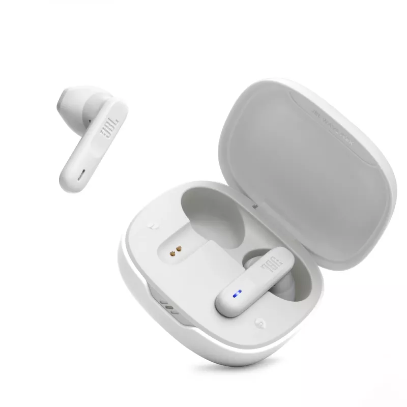 JBL Wave Flex 2 Bezvadu Iekšauss Austiņas Zvaniem/Mūzikai USB Type-C Balts